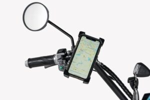 E-chopper met telefoonhouder
