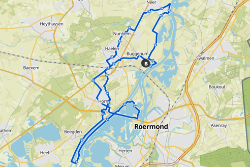 E-chopper route - Maasbree